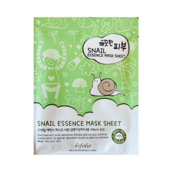 Esfolio Mascarilla Facial Snail Essence 25ml x 1Sobre Baba De Caracol