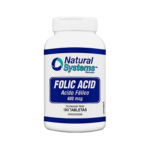 Folic Acid 400Mcg x 100Tab Natural SystemsAcido Folico