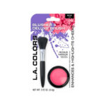 L.A Colors Blusher&Deluxe Brush-Rubor Mink 143 141 3.5gr