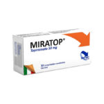 Miratop 50mg x 30Tab Topiramato Snc Pharma