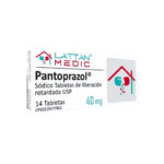 Pantoprazol 40mg x 14Tab Lattan Medic