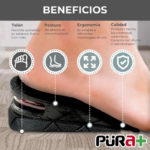 Pura+ Plantillas Taloneras Aumenta Estatura 5Cm