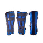 Tecnomed Inmovilizador De Rodilla Corto Ajustable Tres Paneles Talla Unica