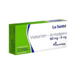 Valsartan-Amlodipino 80-5mg x 30Tab La Sante