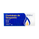 Verapamilo 80mg x 10Tab Remeny