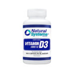 Vitamina D3 5000Iu x 100Caps Natural Systems