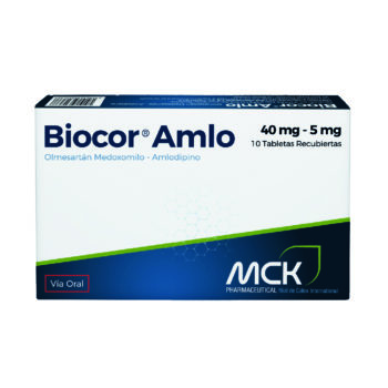 Biocor Amlo 40-5mg x 10Tab Olmesartan-Amlodipina Mck