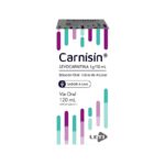 Carnisin Solucion Oral SAzucar 1G10ml 120ml Levocarnitina Leti
