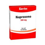 Naproxeno 500 x 10 tab genfar