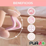 Protectores Pura+ Ovalados x 6