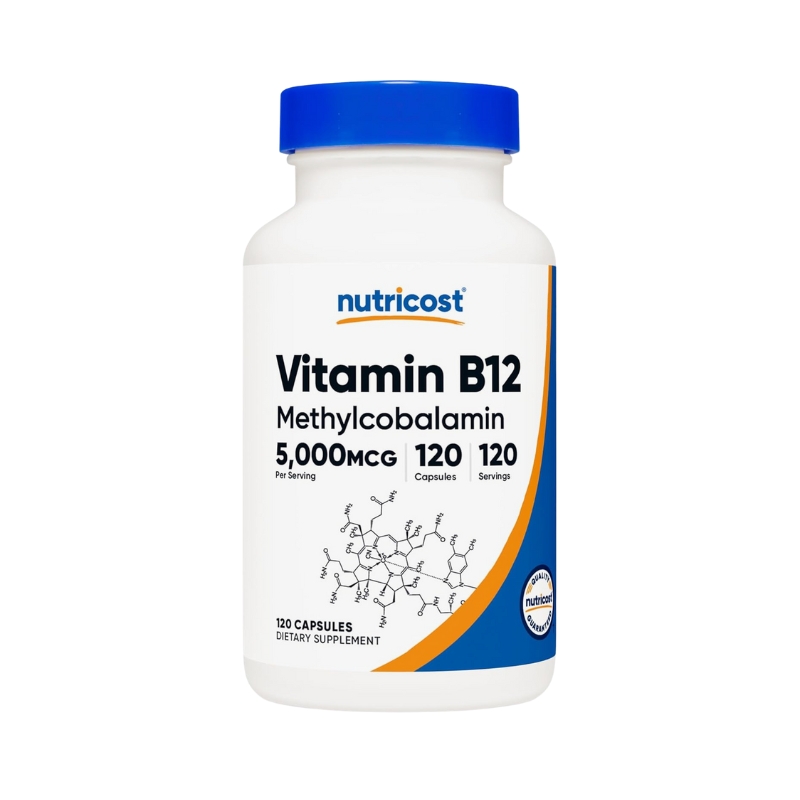 Vitamina B12 5000Mcg x 120Tab Nutricost Methylcobalamin