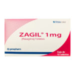 Zagil 1mg x 10Tab Rasagilina Genepharm