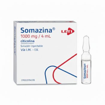 Somazina 1000mg/4ml Im/Iv x 1Amp Citicolina Leti