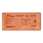 sutura cromico 3-0 sh curva 122 demetech