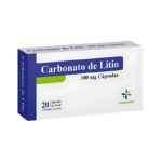 Carbonato De Litio 300Mg x 20Caps Farmamed