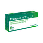 Coropres H 16-12.5Mg x 30Tab Candesartan-Hct Megalabs Vzl