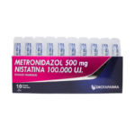 Metronidazol+Nistatina Ovulos x 10 Und Drotafarma