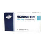 Neurontin 600Mg x 18Caps Gabapentina Pfizer
