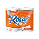 Papel Rosal Plus 500 Hojas x 4Rollos Ultra Confort