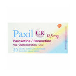 Paxil Cr 12.5Mg x 30Tab Paroxetina Gsk Lab Farma