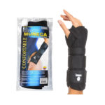 Tecnomed Soporte De Muñeca Y Antebrazo Doble Ferula Izquierda Talla U