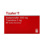 Tizafen 350-2Mg x 20Tab Acetaminofen-Tizanidina Meyer