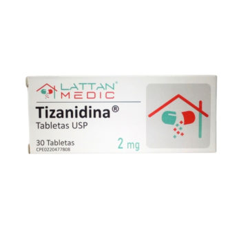 Tizanidina 2Mg x 30Tab Lattan Medic