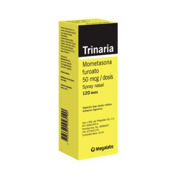Trinaria Spray Nasal 120Dosis 50Mcg 15Ml Mometasona Megalabs