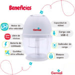Genial Procesadora De Alimentos 450Ml