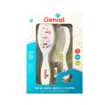 Genial Set Cepillo Peine Y Cortauñas 1M+ (2)