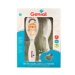 Genial Set Cepillo Peine Y Cortauñas 1M+ (2)