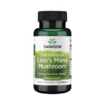 Lions Mane Mushroom 500Mg x 60Caps Swanson Melena De Leon