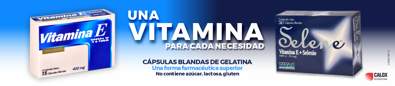 Vitamina E y Selene