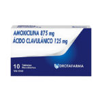 Amoxicilina +Acido Clav- 875Mg + 125Mg x 10Tab Drotafarma