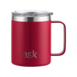 Ask Taza Termica Doble Pared De Acero Inox 350Ml 12Oz
