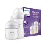 Avent Set De 2 Biberon Natural Transparente 4Oz-9Oz 0M+_ 1M+