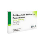 Butilbromuro De Hioscina + Paracetamol 10Mg-325Mg x 10Tab H&M