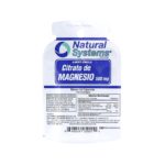Citrato De Magnesio 500Mg x 10Caps Natural Systems Blister