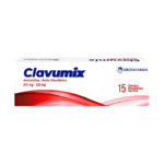 Clavumix 875Mg + 125Mg x 15Tab Amoxicilina +Acido Clav Drotafarma