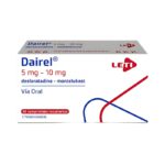 Dairel 5Mg -10Mg x 30Tab Desloratadina-Montelukast Leti