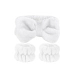 Diadema Para Lavado Facial- Ear Face Wash Headband Blanca