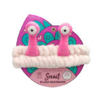 Diadema Para Lavado Facial- Snail Plush Headband Caracol