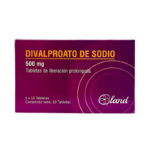 Divalproato De Sodio 500Mg x 10Tab Acido Valproico Land