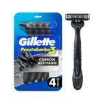 Gillette Pb3 Carbono Maquina De Afeitar x 4 Unid