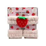 Kit Fresh Picked Diadema Para Lavado Facial + Muñequera