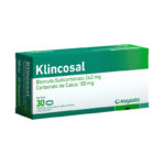 Klincosal 262-100Mg x 30Tab Mast Bismuto-Carbonato De Calcio Megalabs Vzl