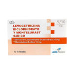 Levocetirizina-Montelukast 5-10Mg x 20Tab Axon Pharma