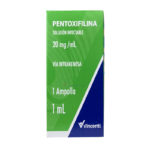 Pentoxifilina Amp I.V 20Mg1Ml x 1 Vincenti