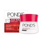 Ponds Age Miracle Crema Anti-Edad 50Gr Acido Hialuronico+Colageno+Vit .B3