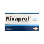 Rivaprof 10 Mg x 30 Tab Rivaroxaban Valmorca